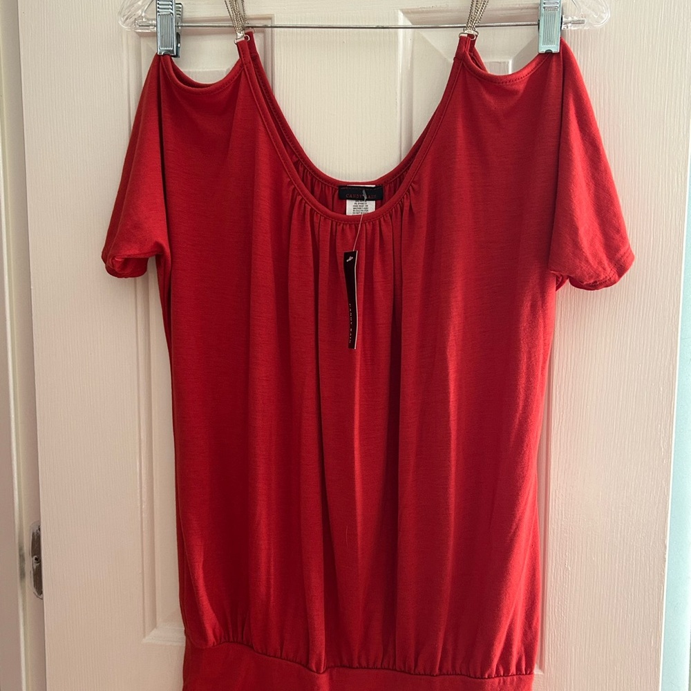 Red Women's Blouse